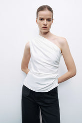 Shirred Detailed Blouse